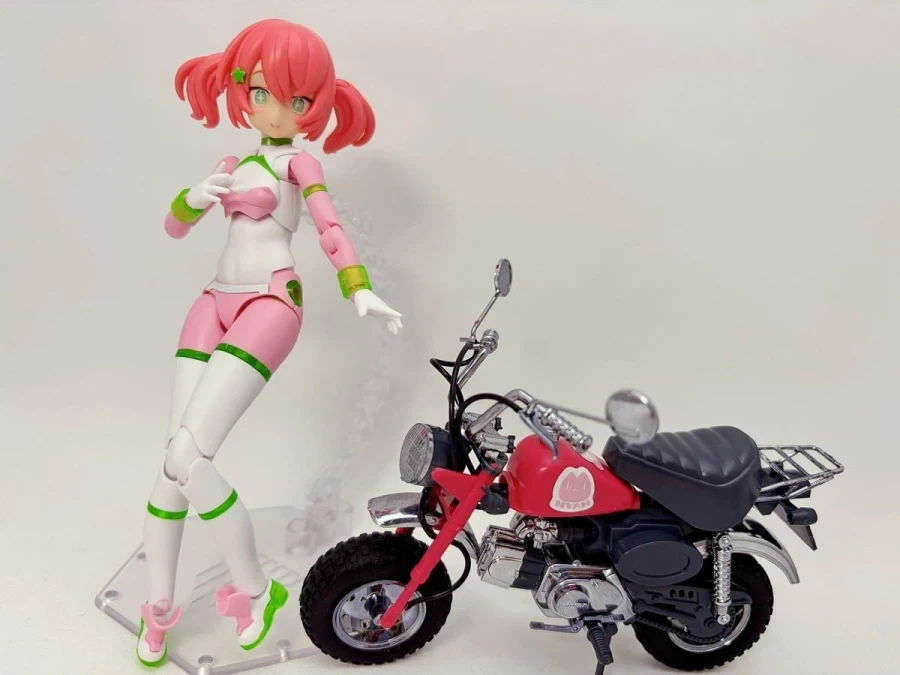[코토부키야] 메가미 디바이스 PUNI☆MOFU 레이싱 마오 조립 샘플 공개