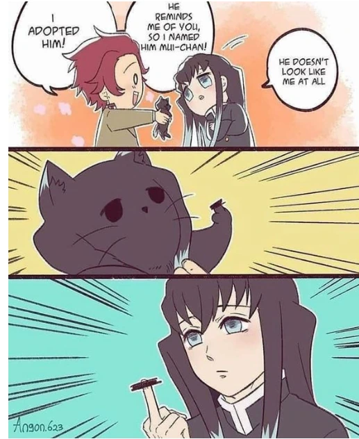 귀멸)고양이 기르는 manga