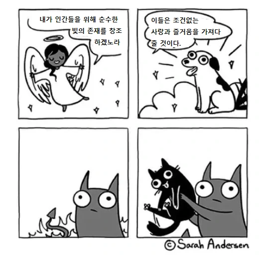 개와 고양이의 탄생 manhwa