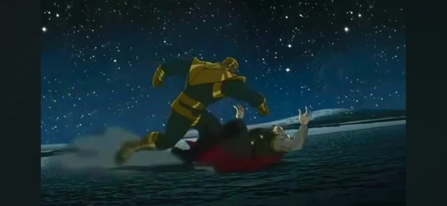 mcu)타노스의 토르 묠니르 상대법
