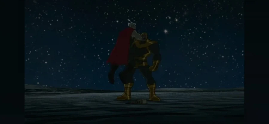 mcu)타노스의 토르 묠니르 상대법 - 이미지 7