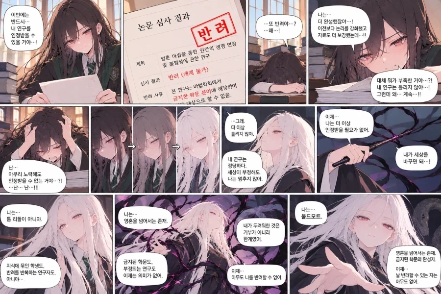 해리포터) 볼드모트 톰리들에 대학원생 요소를 넣어봄 - 이미지 2