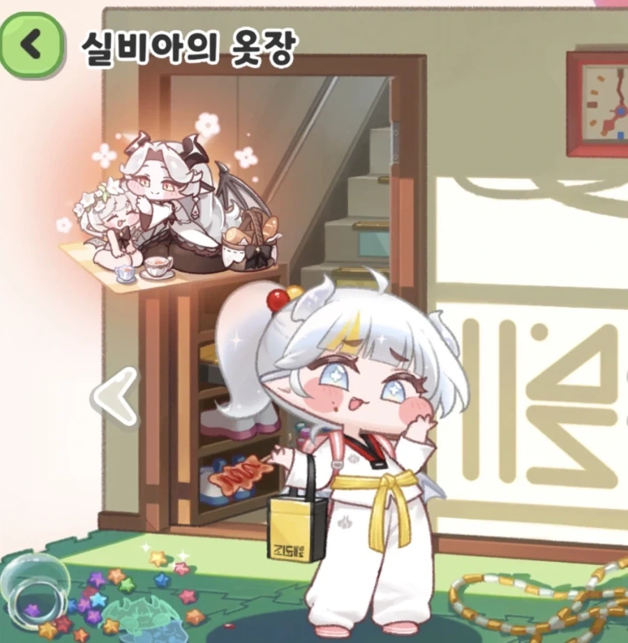 트릭컬) 한국 여성들은 나이에 따라 정해진 한복을 입으며