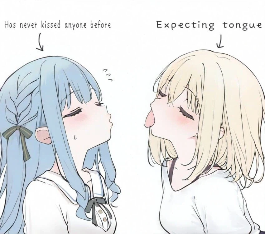 백합키스vs레즈키스