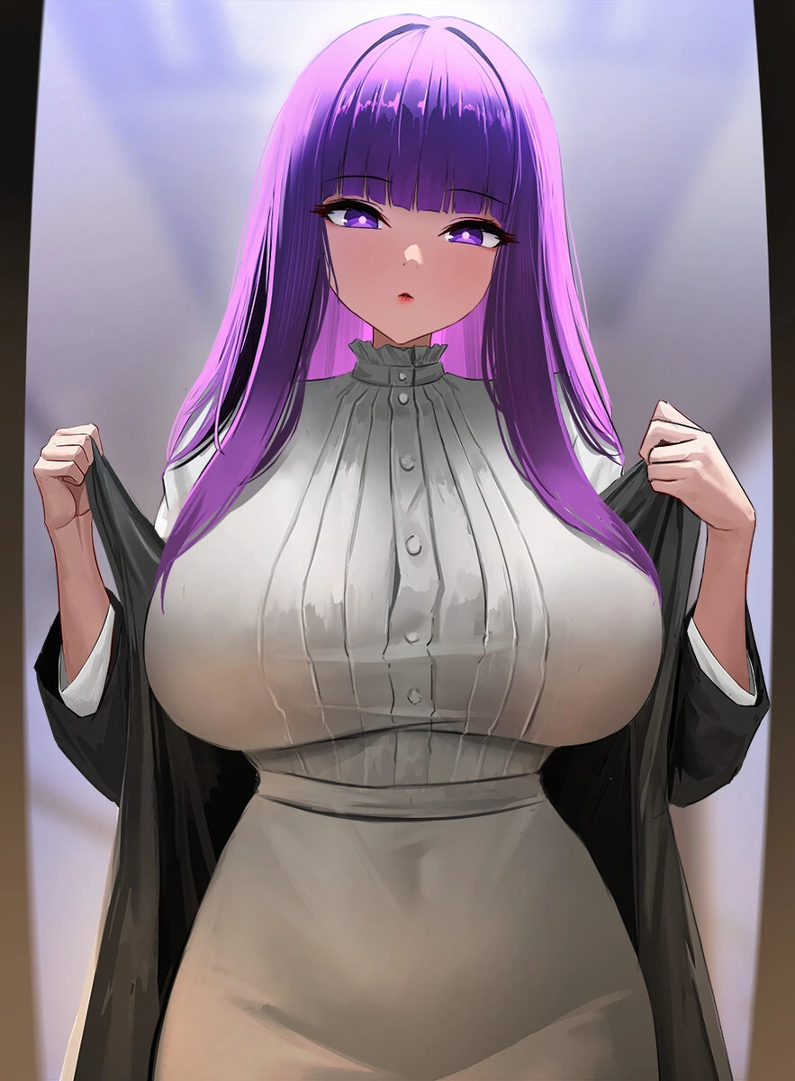 프리렌) ??? : 이상하다 분명 식사는 비슷하게 하는데