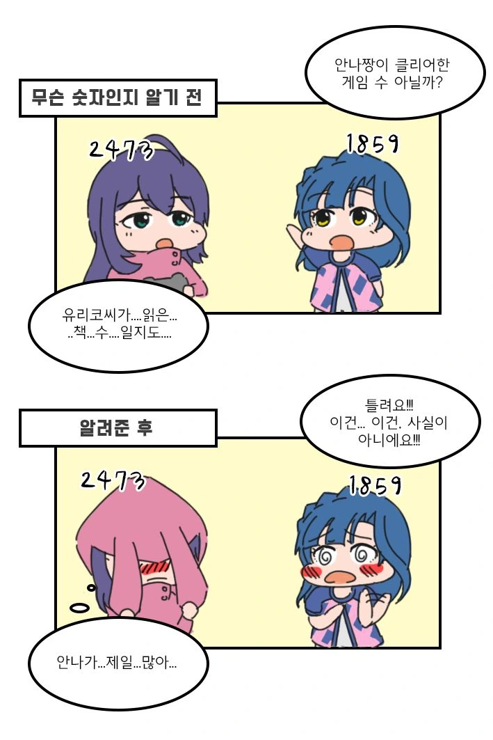 @ 으리으리 한 횟수가 보이는 만화