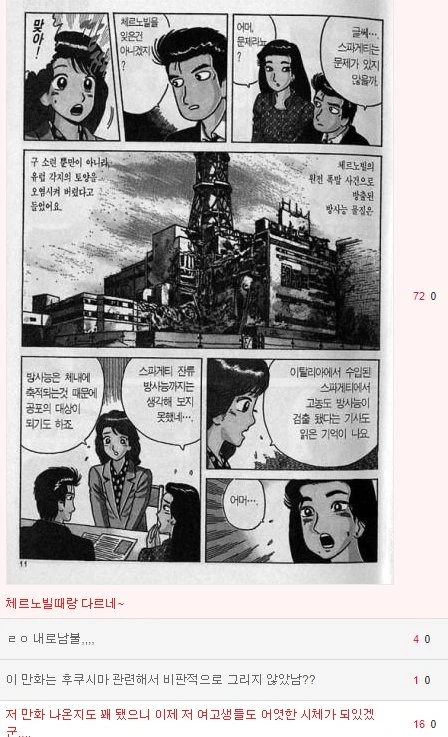 먹어서 응원하는 만화 - 이미지 3