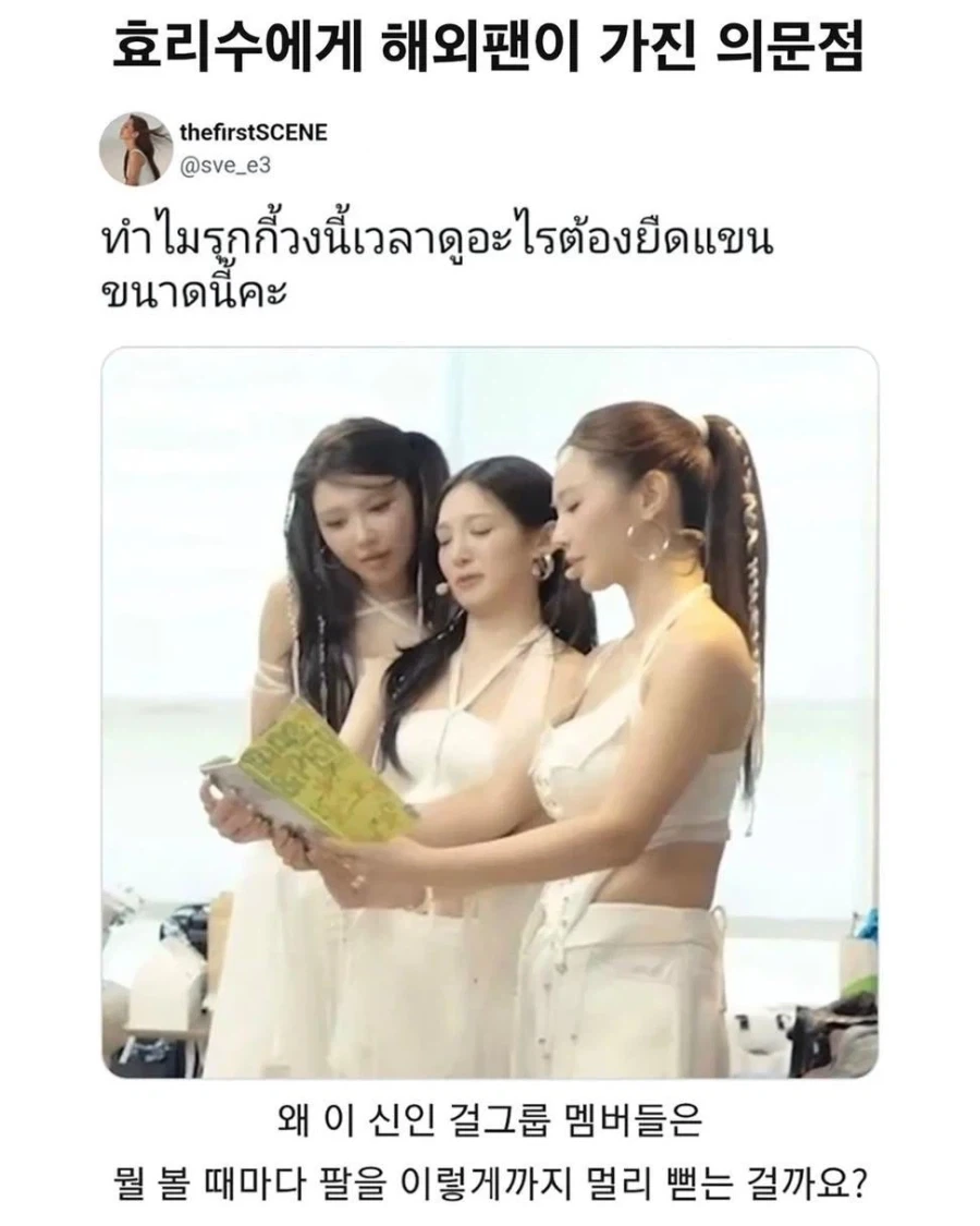 효리수 해외팬이 가진 의문점