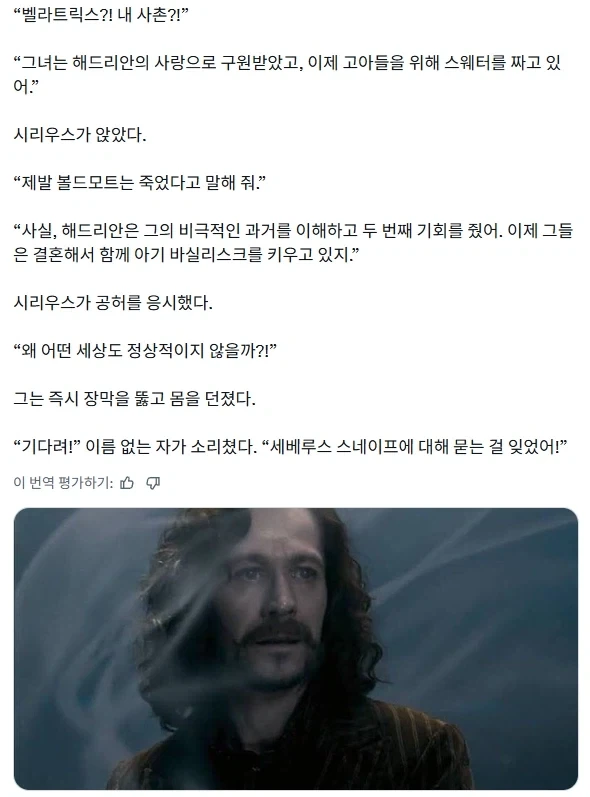 해리포터) 멀티버스를 여행중인 시리우스 블랙 - 이미지 2