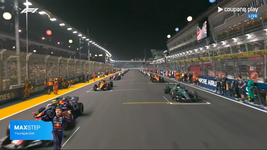 F1) 역시 차 들고 뛰는 막스