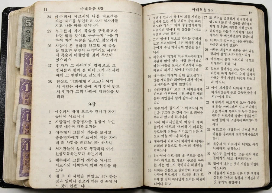 인생을 방황하다 성경에서 구원을 찾았다.