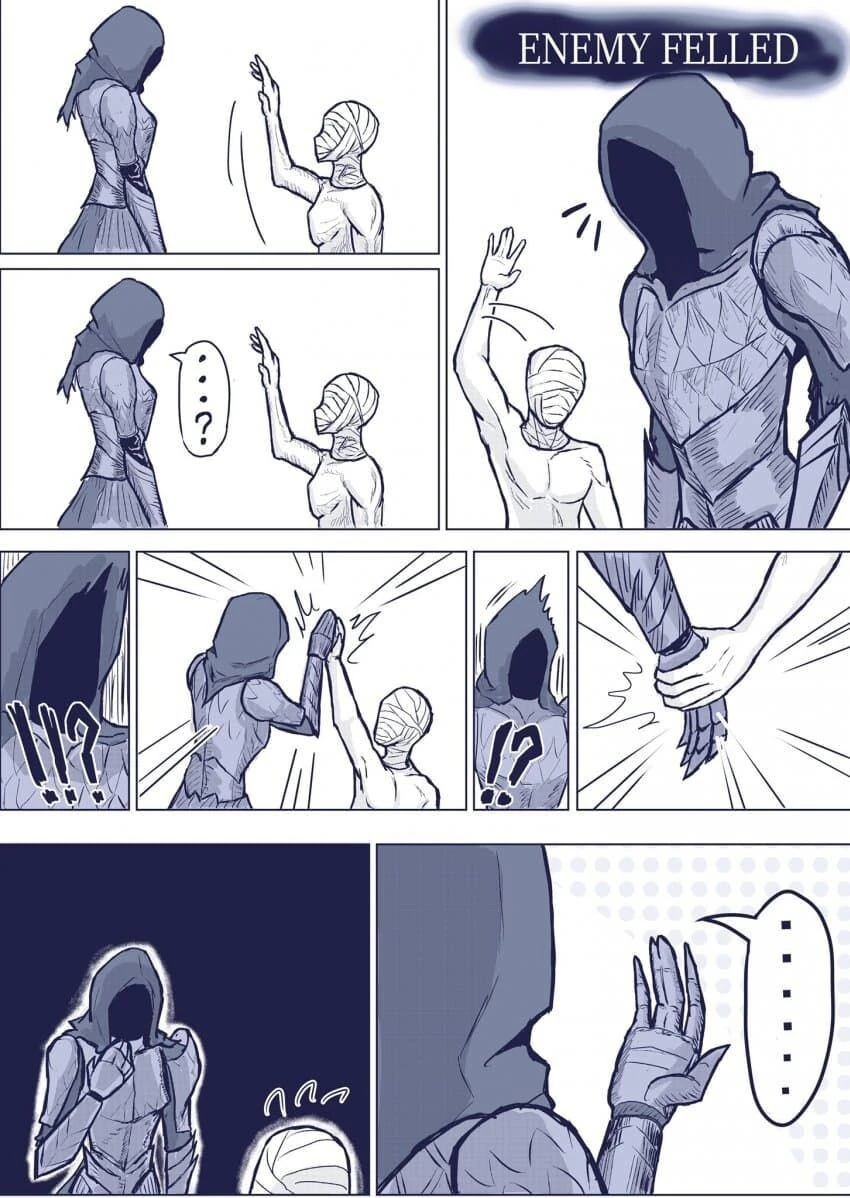 엘든링) 질투하는 티시.manhwa