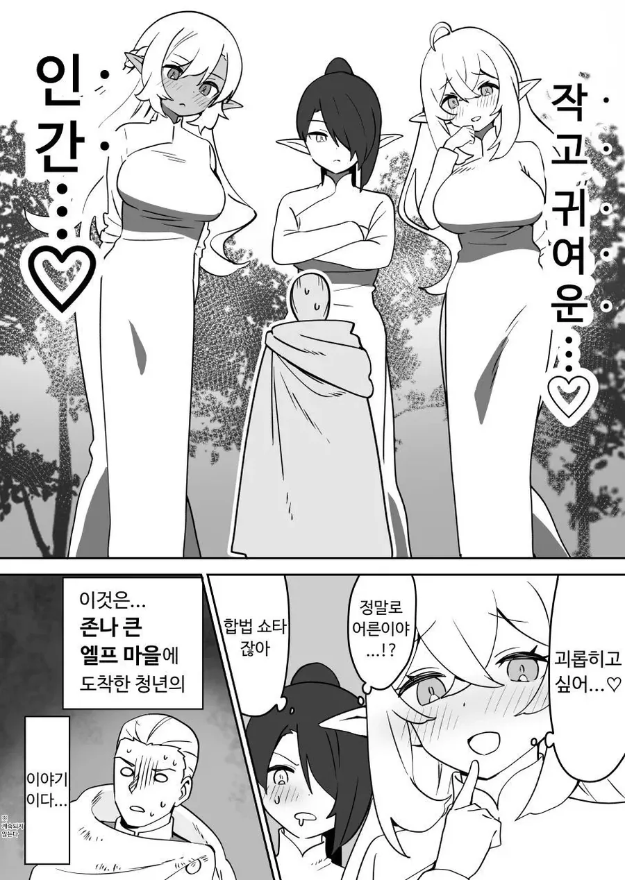 길을 잃고 엘프 마을로 가버린 만화 - 이미지 2