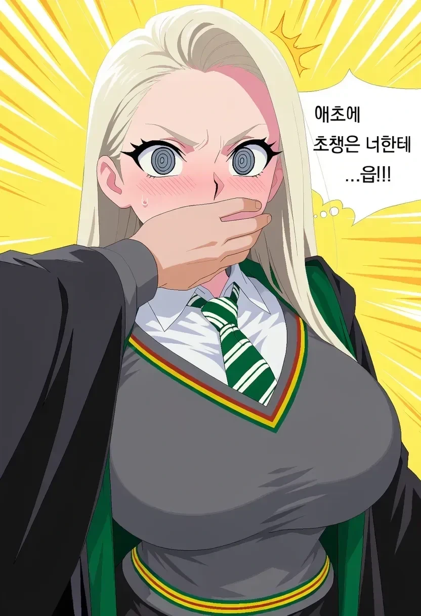 말포이양이 무도회날 해리를 방해하는 만화.manhwa - 이미지 2
