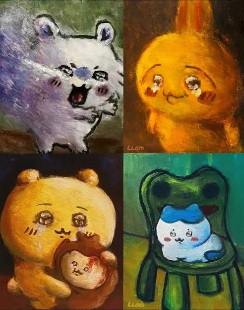 먼가 먼가한 치이카와 팬아트 - 이미지 3