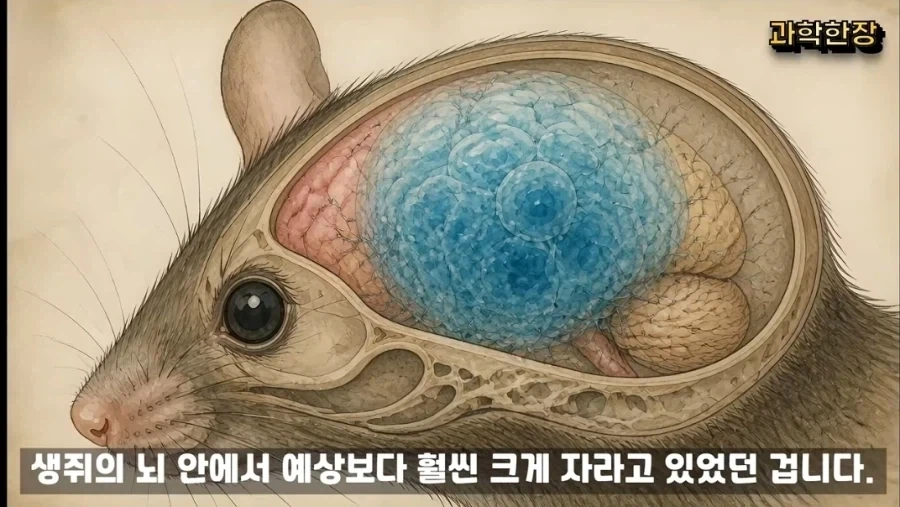 (공포) 생쥐의 머리에 인간의 뇌를 배양한 과학자들 - 이미지 5