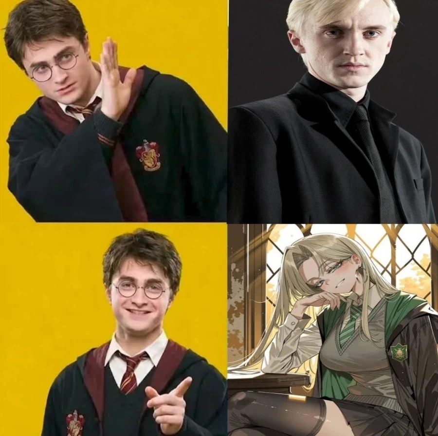 해리포터) 이건 또 언제 합성한건데 ㅋㅋㅋㅋㅋ