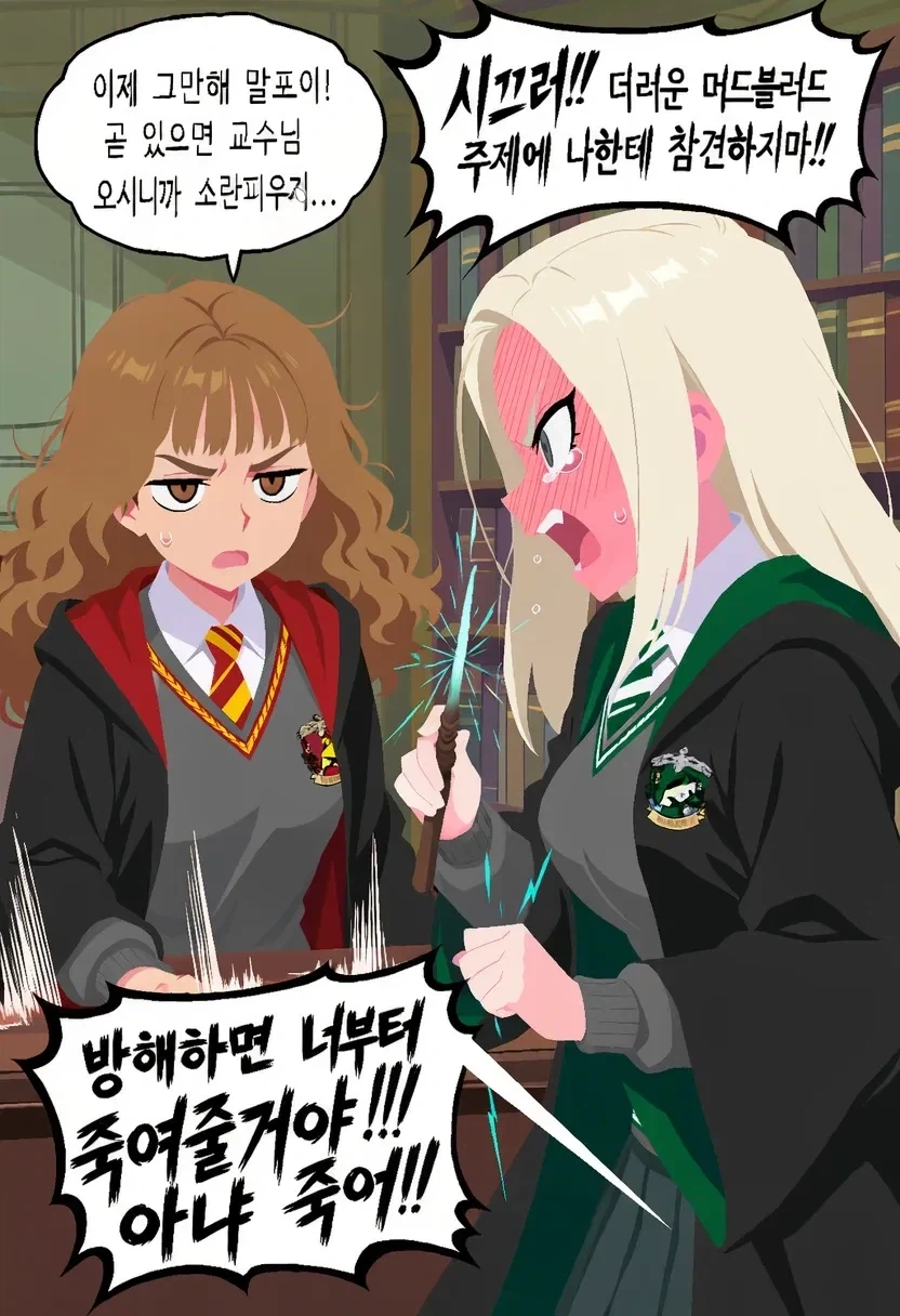 해리포터)위즐리 집안을 조롱하는 TS말포이 - 이미지 17