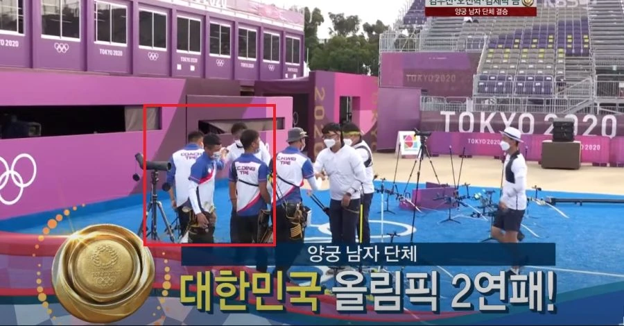 양궁은 보기 좋은게 은메달팀 우리나라 금메달 순수하게 기뻐해줌
