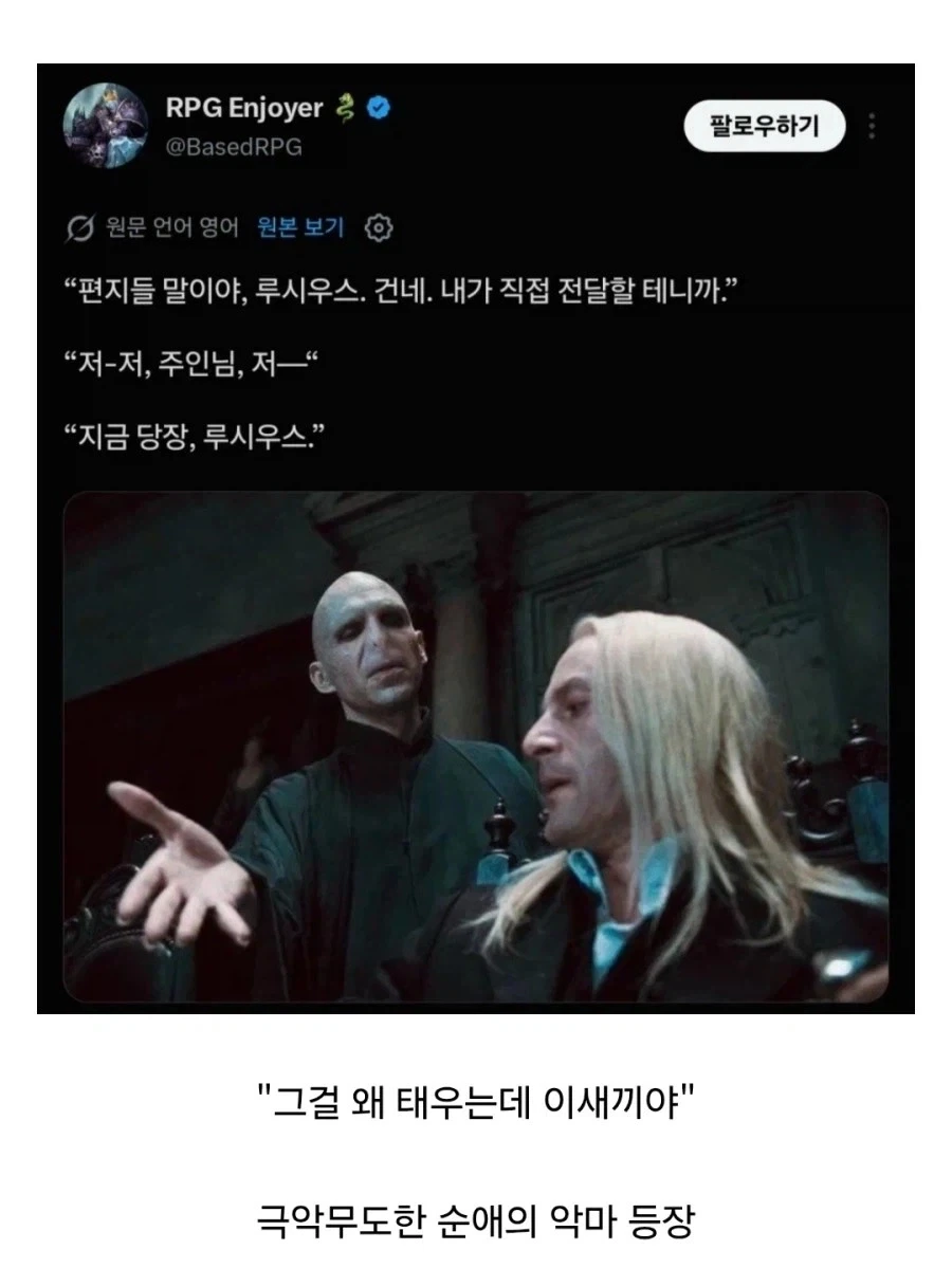 해리포터)순애의 마왕 볼디밈 아이러니 한점 - 이미지 2