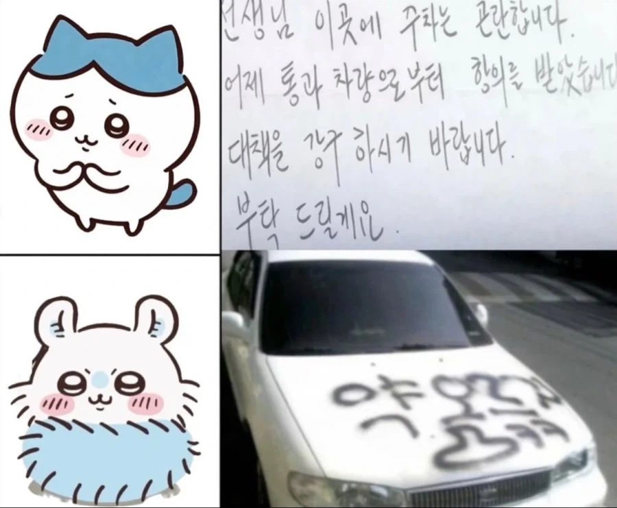 치이카와) 캐릭터별 불법주차 대응 방법ㅋㅋㅋㅋㅋㅋㅋㅋ - 이미지 2