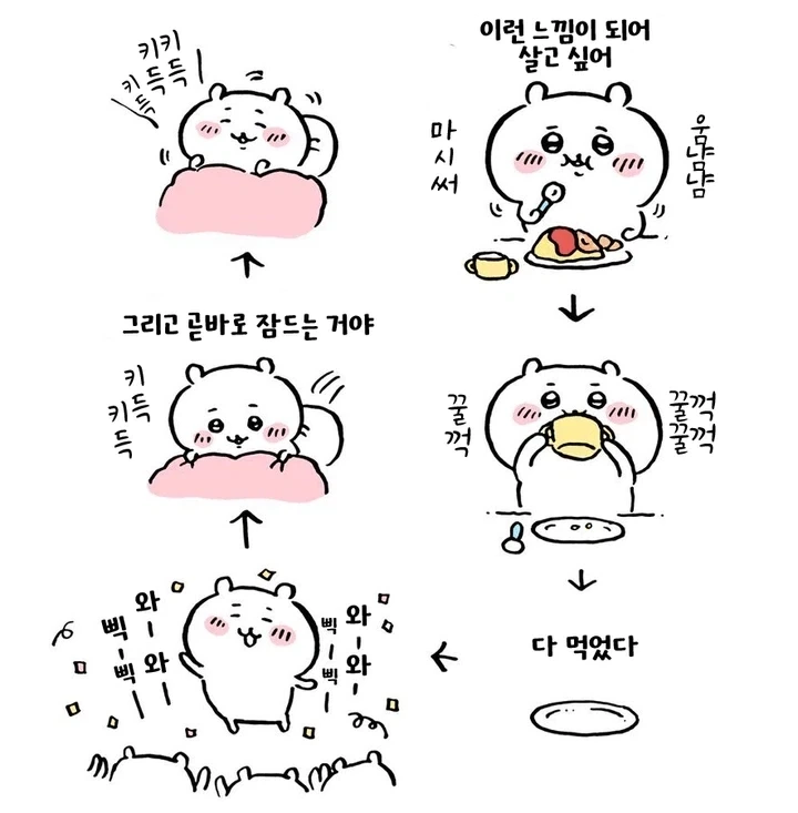 치이카와)작가가 성공한거