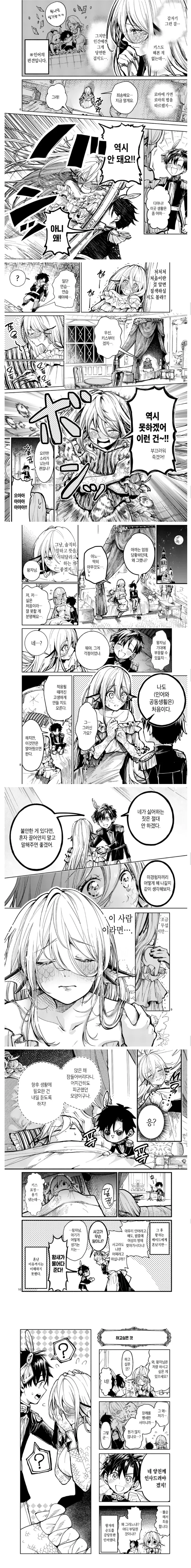 두 발 달린 인어가 왕자한테 팔리는 만화.manga - 이미지 4