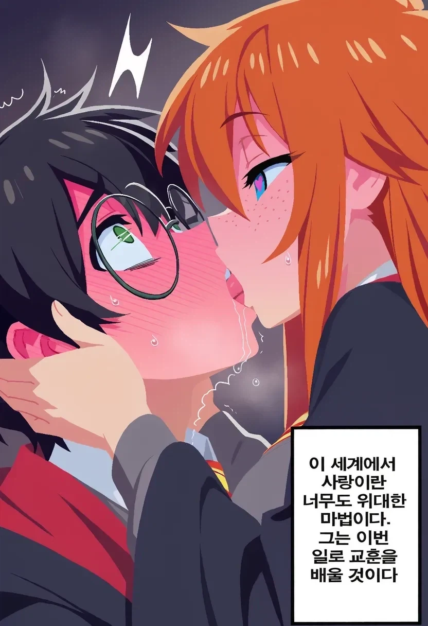 해리포터) TS론이랑 뽀뽀쪽 하는 짤 - 이미지 7
