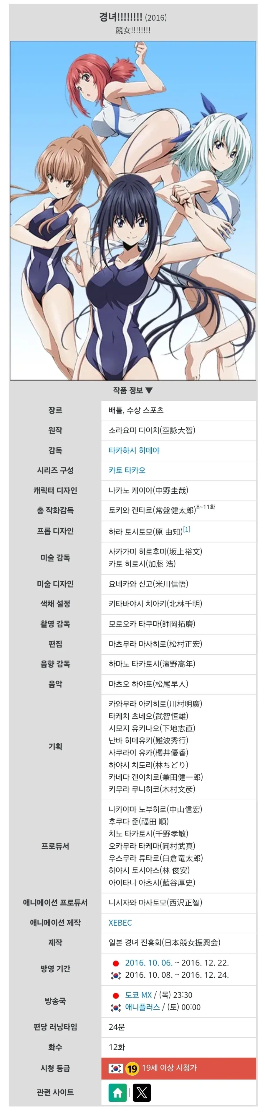 드디어 방영한지 10년이 지나버린 애니