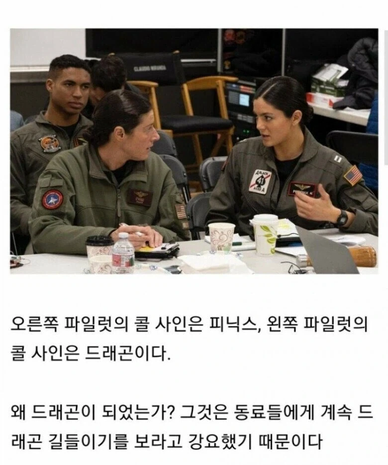 어느 파일럿의 콜 사인이 드래곤인 이유