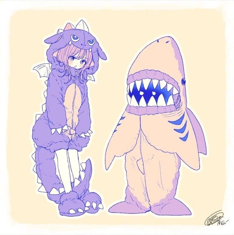 @) 인형옷 입고 P와 같이 춤추는 니치카와 나나미 만화 - 이미지 3