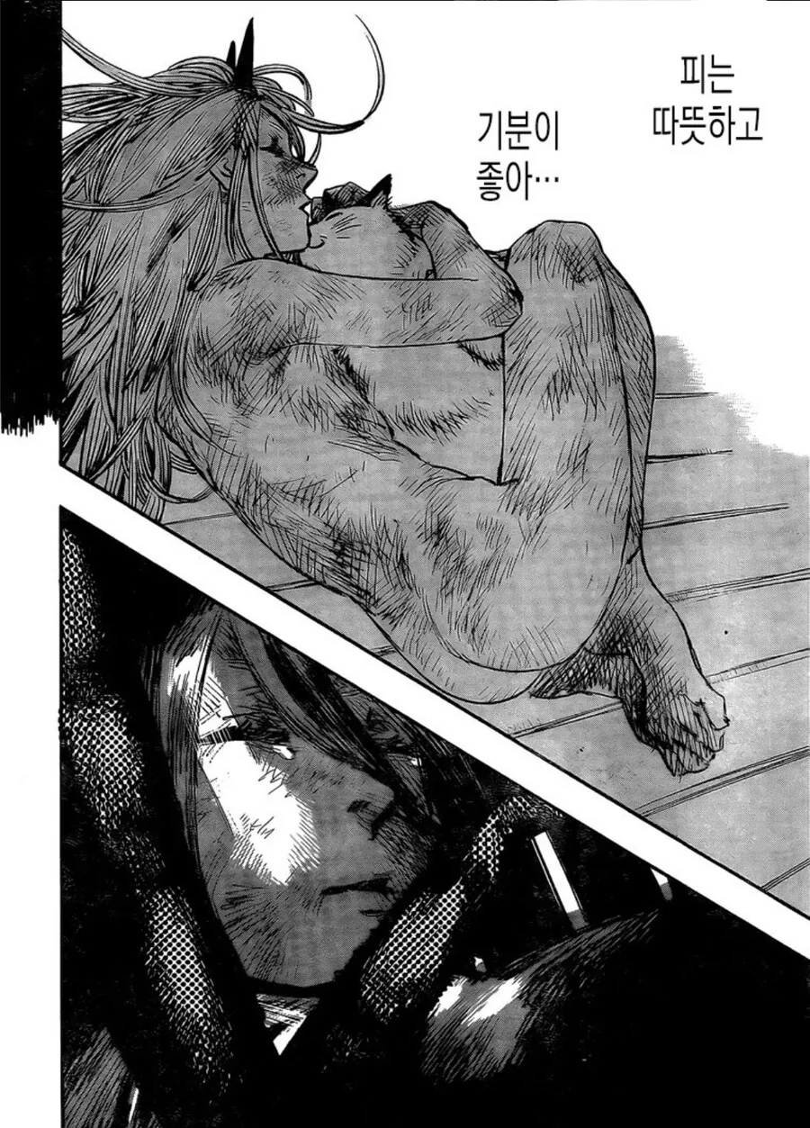 체인소맨) 파워에게 덴지가 가장 소중한 존재가 되었다는 것을 보여주는 장면 - 이미지 4