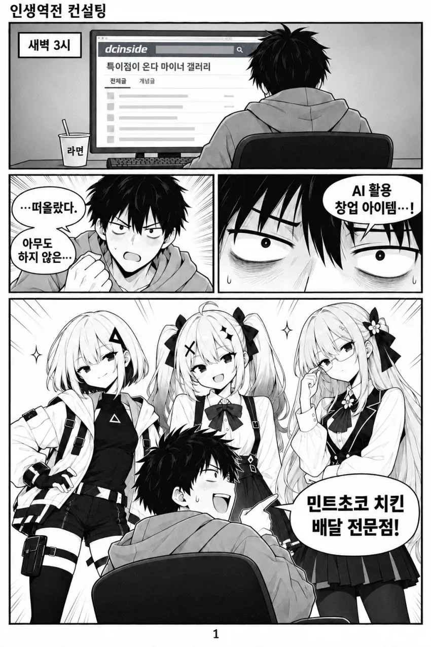 AI로 창업하는 만화.Manhaw