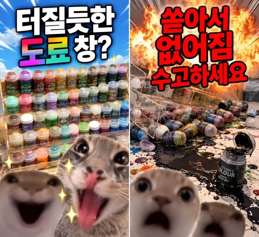 떼걸룩 집사가 프라모델러일 경우 벌어질 사태