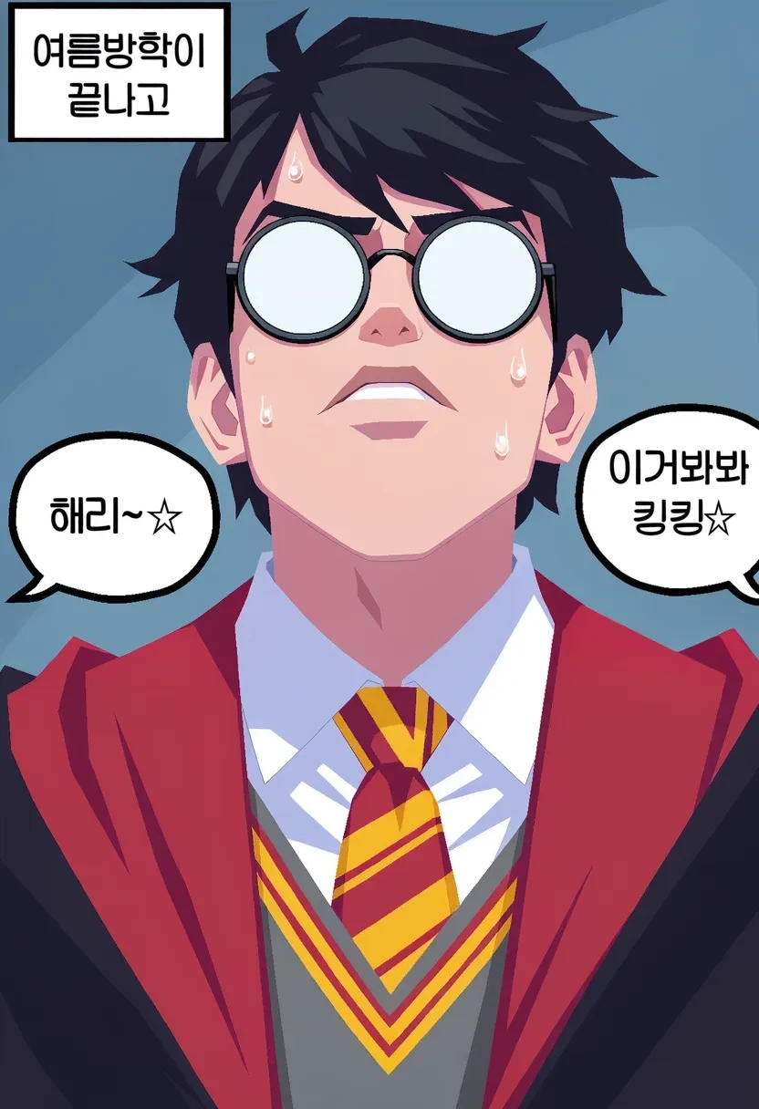 해리포터)로나 위즐리 눈 뒤집어지는 짤