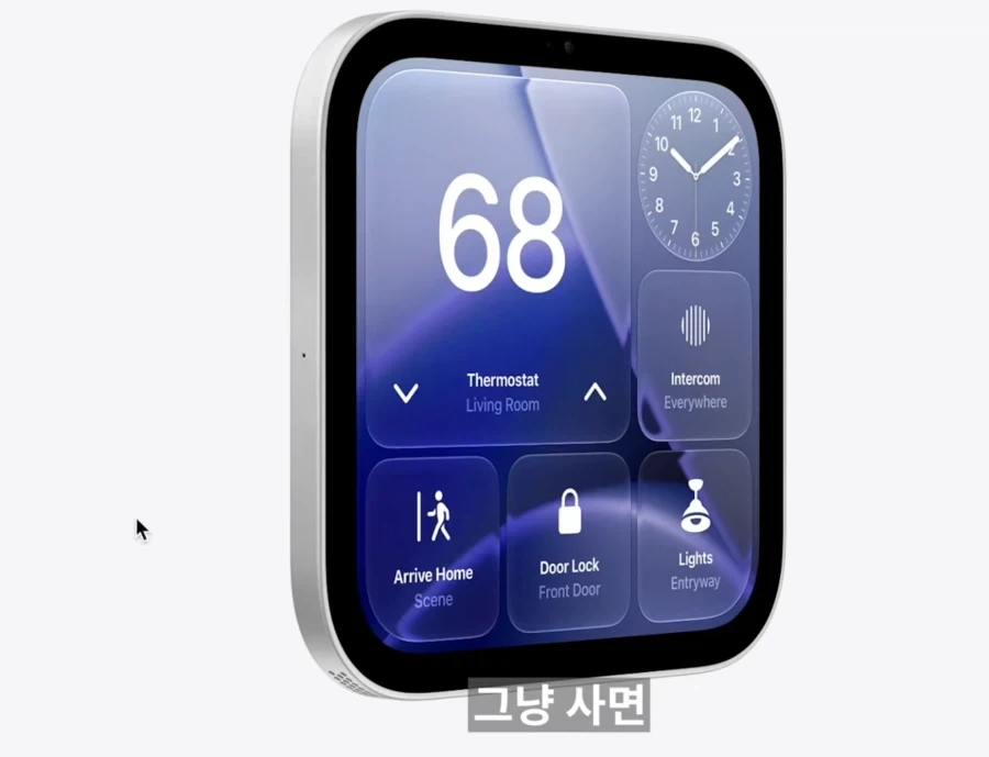 거치형과 동일한 가격의 벽걸이형 애플 홈뷰 - 이미지 3