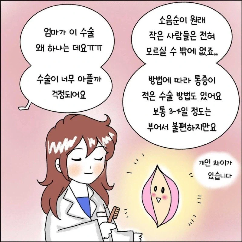 여자들이 ㅅㅇㅅ 성형수술을 하는 이유 Manhwa. - 이미지 6