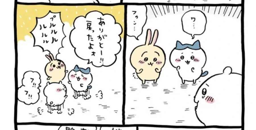 치이카와)쿨하지 못할때의 토끼가 좋은 변태임