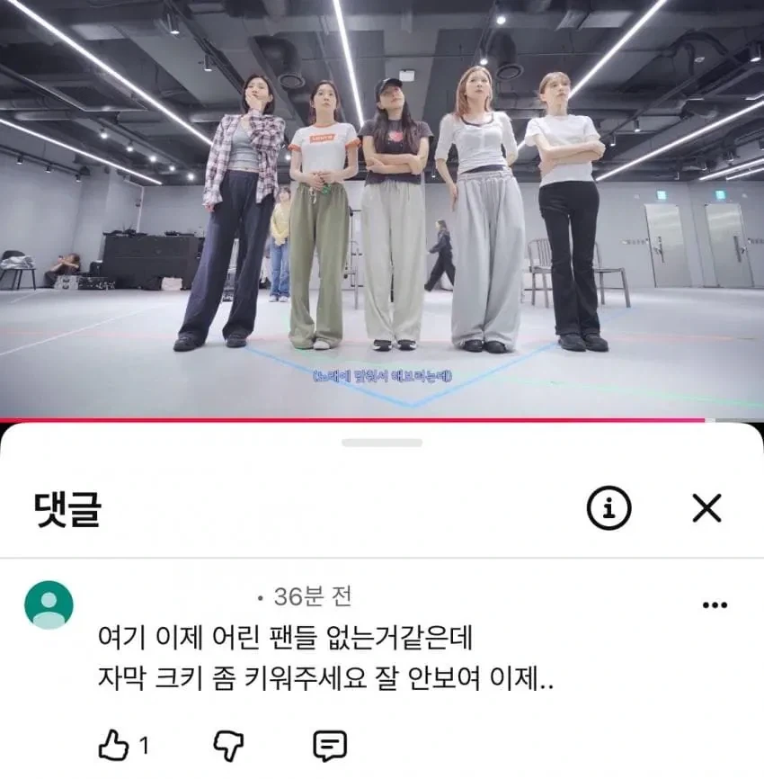 레드벨벳 자컨 댓글 (아앗)