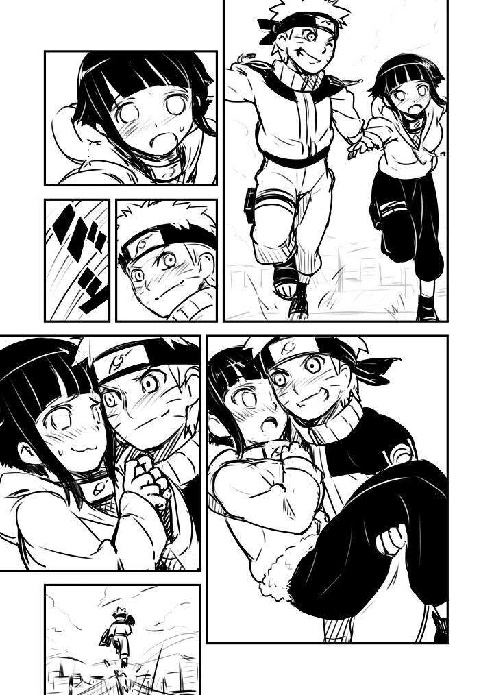 [나루토] 나루토와 히나타가 동심으로 돌아가는.manhwa - 이미지 5