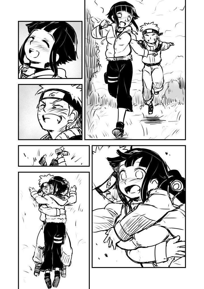 [나루토] 나루토와 히나타가 동심으로 돌아가는.manhwa - 이미지 6