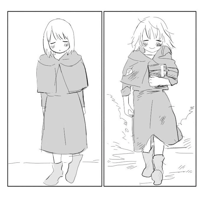던전밥)따뜻한 그림체