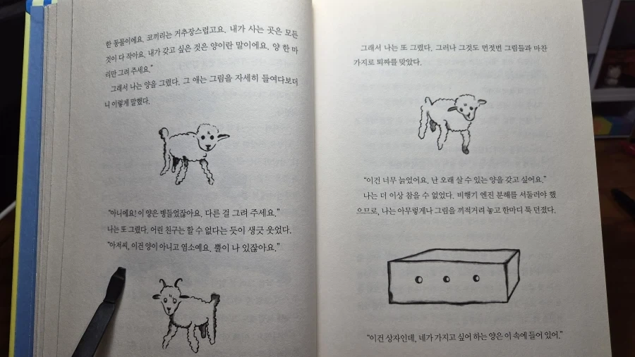 "양은 이 속에 들어 있어"