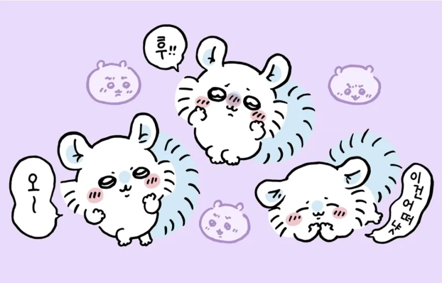 치이카와) 모몽가(짭몽가) 가 생각하는 귀여운 포즈들 - 이미지 2
