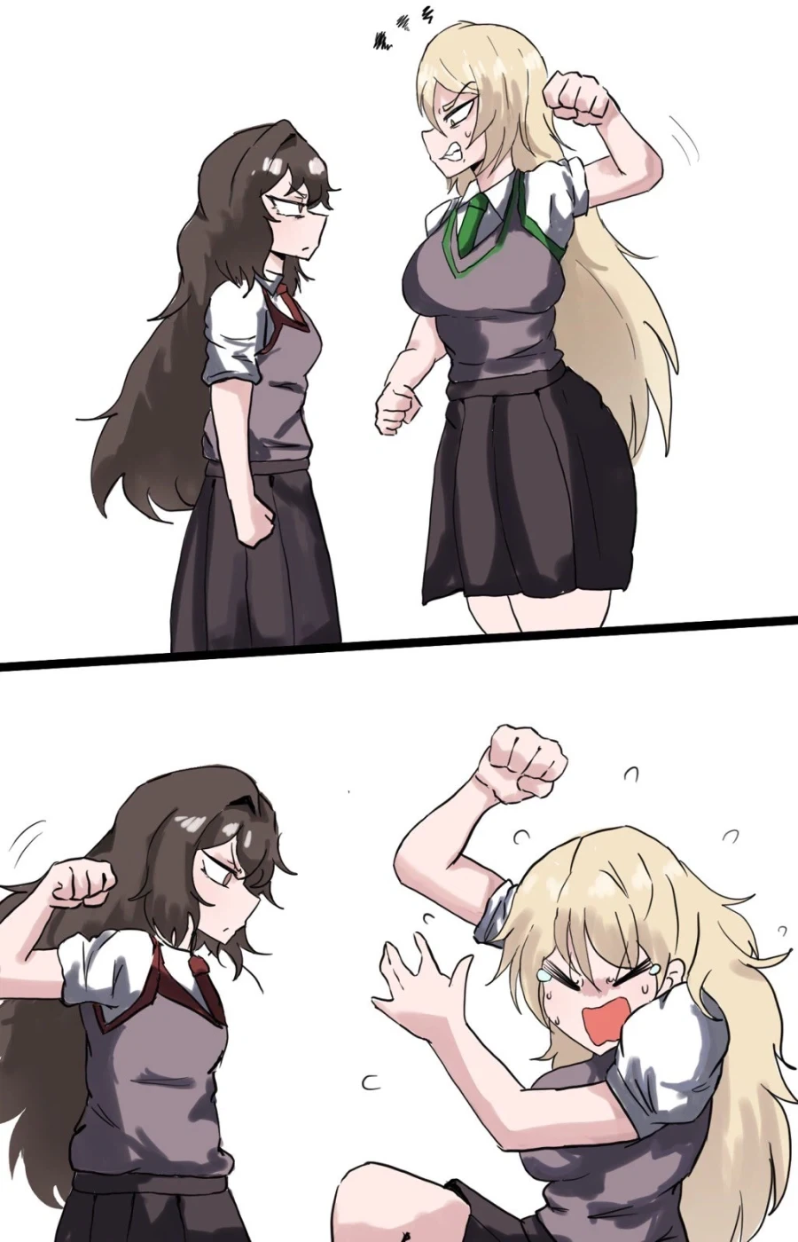 해리포터) 헤르미온느 때리려고 하는 카리나 말포이.jpg
