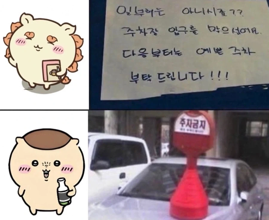 치이카와] 캐릭터별 주차 전쟁.jpg - 이미지 4