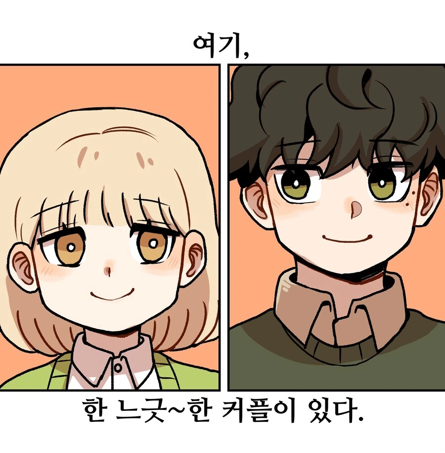 느림보 커플 만화