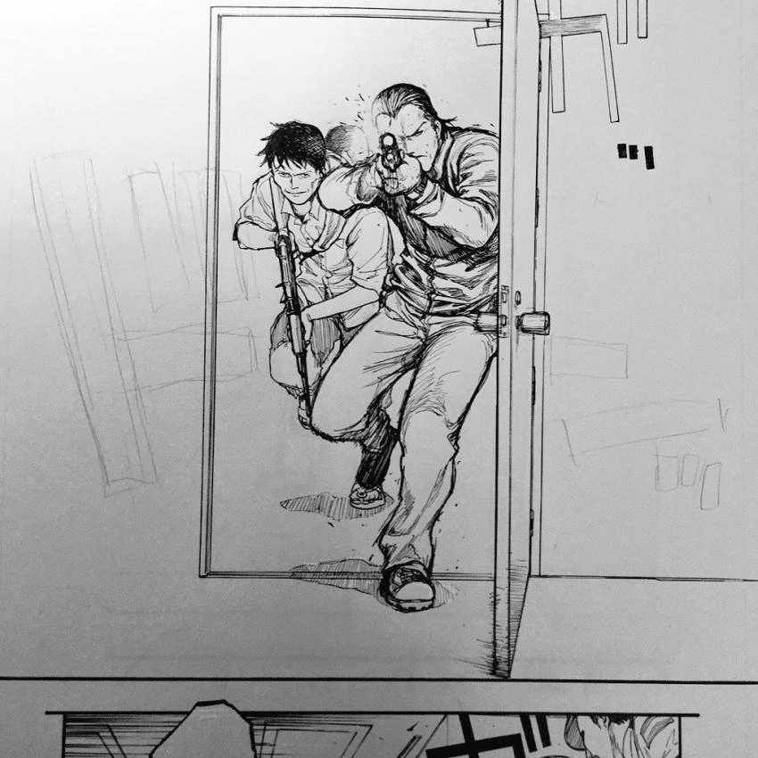 (스압) 아인 원고 모음.manga - 이미지 16