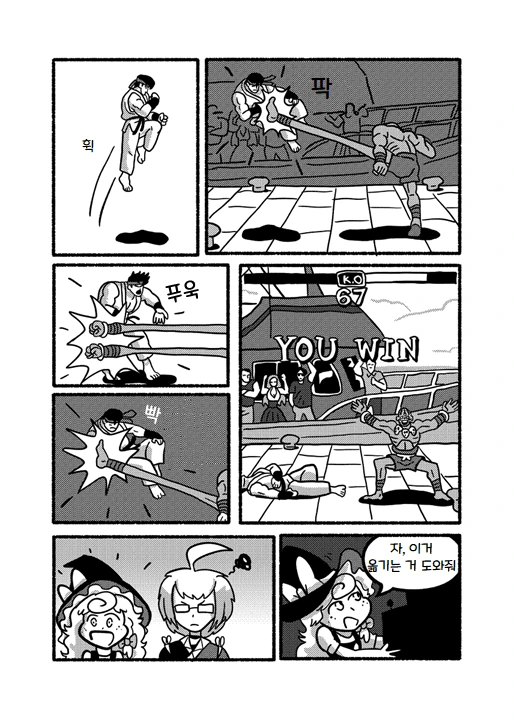 동방) 환상향에 스트리트 피이터 들어온 만화.manga - 이미지 9