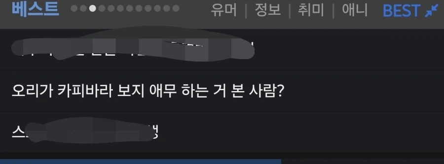 내 눈까리가 맛이갔나 했네